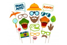 Kit photobooth dinosaures DIY