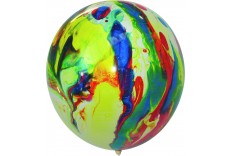 Ballon Marbré - Set de 10