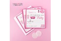 6 Invitations soirée pyjama