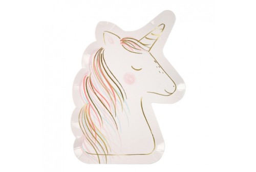 Assiettes Licorne