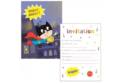 Invitation Super Anniv !