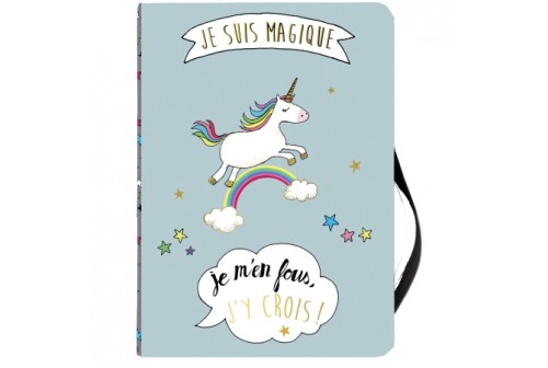 Cahier Licorne "Je suis magique"