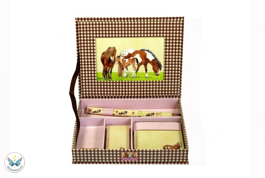 Set De Bureau De La Collection Amis Des Chevaux
