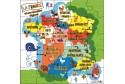 Carte Puzzle France et ses régions