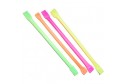 10 Pailles de poudre fluo