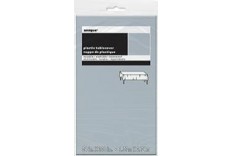 Nappe argentée en plastique