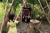 Jeu de fléchettes magnétiques thème Indien