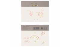Tatouages licorne et arc en ciel