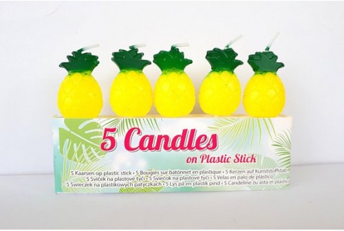 5 bougies ananas