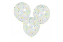 Ballon confetti pastels de 2,5 cm x 3