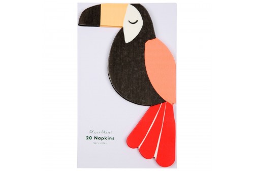 Serviettes Toucan