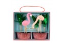 Kit cupcake flamant rose Meri Meri