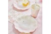 Assiettes à dessert cygne