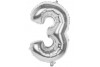 Ballon Mylar Chiffre argent