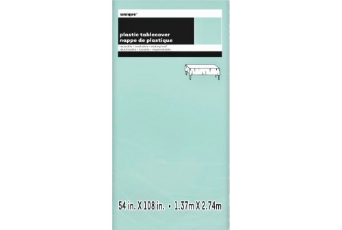 Nappe Vert Menthe en plastique