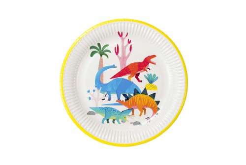 Assiettes Dinosaure TT