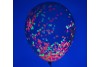 6 Ballons confetti neons