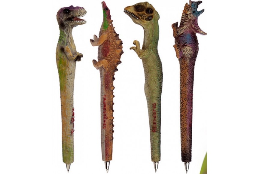 Stylo Géant En Forme De Dinosaure - Encre Gel Fluide, Design Humoristique, Pour école, Bureau Ou Cadeau - 9