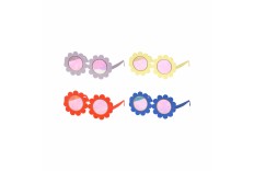 12 lunettes fleurs