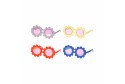 12 lunettes fleurs