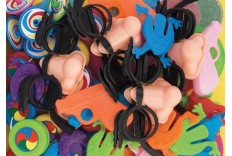 Sachet de 64 jouets de fêtes