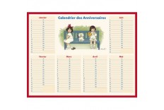 calendrier des anniversaires