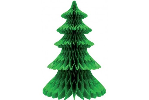 Grand sapin de Noël alvéolé