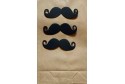 Kit sac en kraft + moustaches x 10