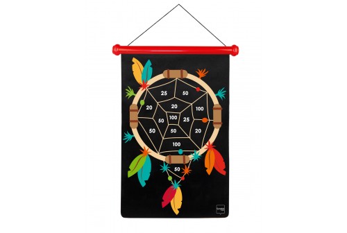 Jeu de fléchettes magnétiques thème Indien