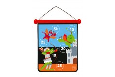 Jeu de fléchettes Château et dragons