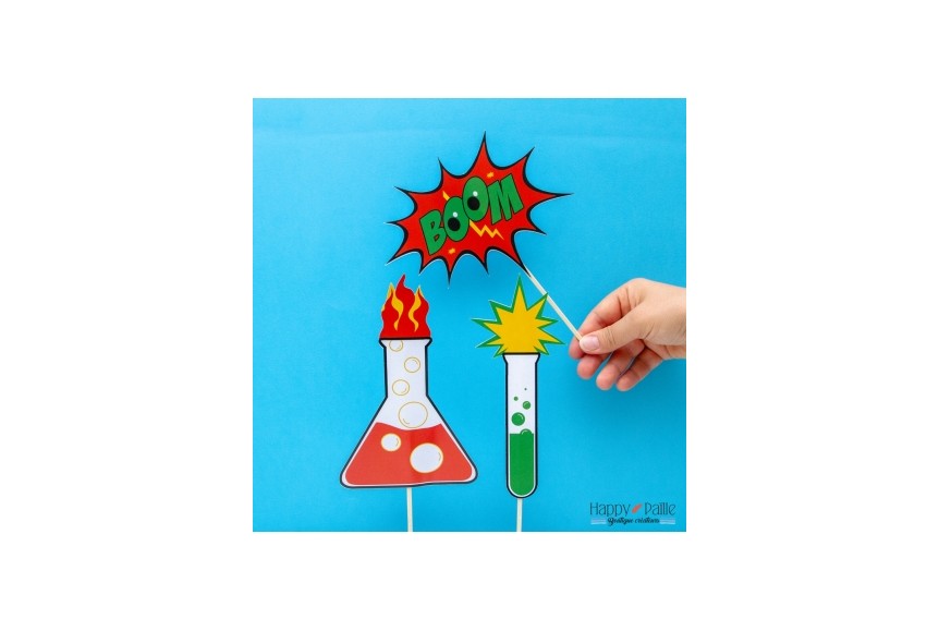 Photobooth Anniversaire Chimiste Et Scientifique Creation Francaise