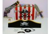 Valise pirate et accessoires Capitaine Sharky