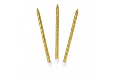 16 bougies OR à paillettes