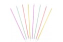 16 grandes bougies pastel