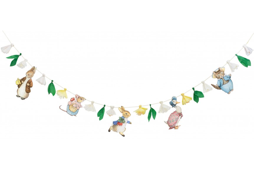 Guirlande Pierre Lapin Et Ses Amis De Meri Meri Deco Fete Et Chambre Guirlande Pierre Lapin Et Ses Amis De Meri Meri Deco Fete Et Chambre