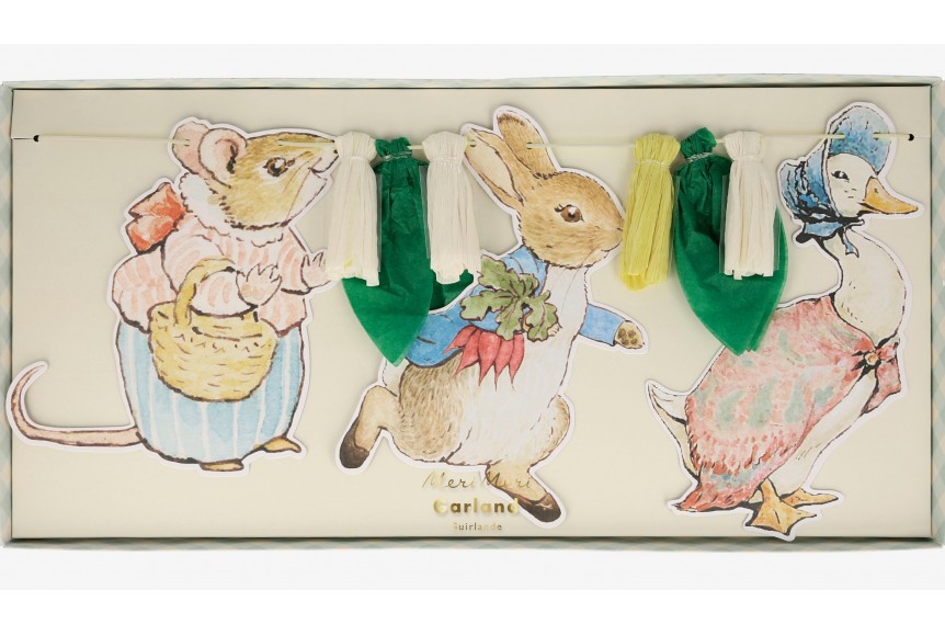 Guirlande Pierre Lapin Et Ses Amis De Meri Meri Deco Fete Et Chambre Guirlande Pierre Lapin Et Ses Amis De Meri Meri Deco Fete Et Chambre