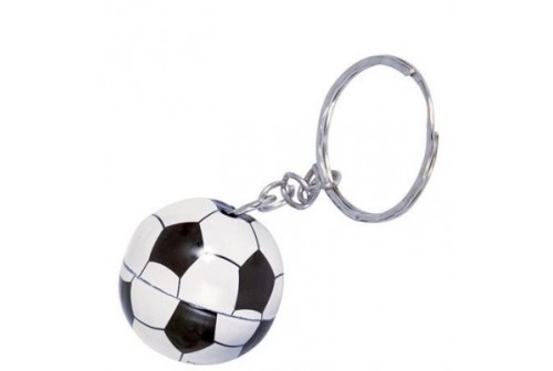 Porte clés ballon de foot en métal - petit cadeau invité garçons & ado