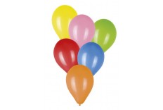 Ballon multicolore x 10