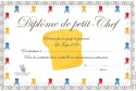 Diplômes de petit-Chef