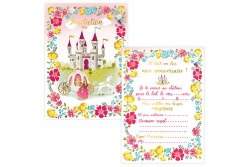 Invitation Royaume des Princesses