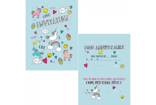 Invitation Licorne