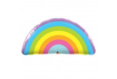 Ballon Mylar Arc en Ciel pastel