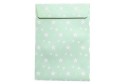 pochette design vert d'eau x 12