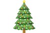Ballon Sapin de Noël XXL