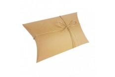 Moyenne Pochette berlingot kraft brun x 2
