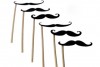 Photo booth moustaches