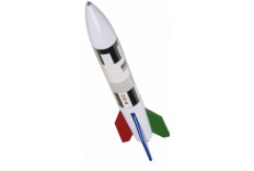 Stylo 4 couleurs Fusée XXL