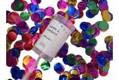 Lanceur confetti multicolore