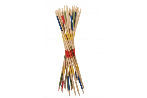 Mikado XXL - Set 25 Mikados géants en bois - Jouet intérieur/extérieur