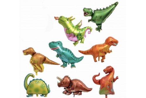 8 Ballons Aluminium Theme Dinosaure Cadeau Deco Anniversaire Enfant 8 Ballons Aluminium Theme Dinosaure Cadeau Deco Anniversaire Enfant